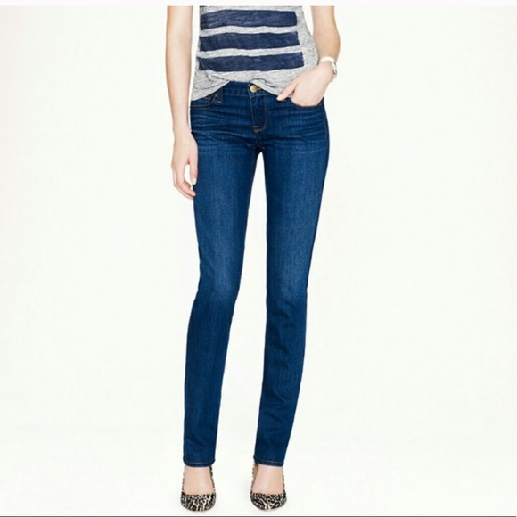 J. Crew Jeans J Matchstick 28 28s Short Medium Wash 